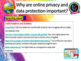 Online Privacy and Data Protection PSHE Lesson