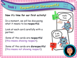What is Respect? - KS1 - Year 1
