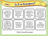 Accidents and Emergencies - Calling 999 -  KS1/Year 2