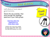 Year 3 - Manners and politeness