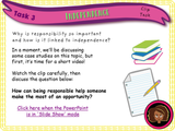 Year 5 - Independence and Responsibility