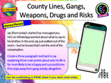 County Lines, Gangs, Weapons and Exploitation PSHE Lesson