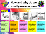 Correct Condom Use - Contraception lesson PSHE