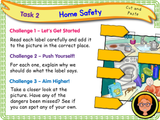 Safety in the Home KS1/Year 2