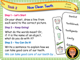 Healthy, Clean Teeth - KS1 - Year 1