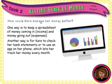 Year 4 - Keeping Track of Money - Budgeting