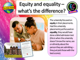 Equality and Equity PSHE Lesson (2 hours)