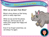 Polite words - KS1 - Year 1