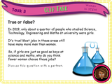 Year 3 - Gender stereotypes and women in STEM