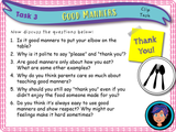 Year 3 - Manners and politeness