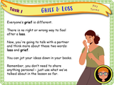 Year 3 - Talking About Grief and Loss