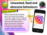 Fixed, unwanted, obsessive and compulsive behaviours PSHE lesson