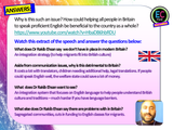 Immigration, Migrant Hotels and Flags - Citizenship / PSHE Lesson