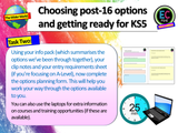 Choosing Post-16 Options PSHE / Careers Lesson