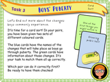 Year 5 - Boys' Puberty PSHE