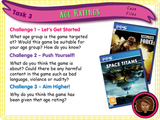 Year 3  - Age-appropriate content - age ratings