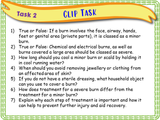 First Aid  Part 1 - Burns and Scalds