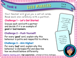 Year 3 - Manners and politeness