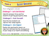 Year 4 - Importance of Sleep + Sleep Hygiene