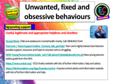 Fixed, unwanted, obsessive and compulsive behaviours PSHE lesson