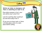 Accidents and Emergencies - Calling 999 -  KS1/Year 2