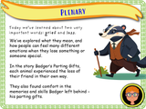 Year 3 - Talking About Grief and Loss
