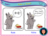 Polite words - KS1 - Year 1