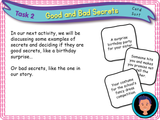 Secrets and surprises KS1/Year 2