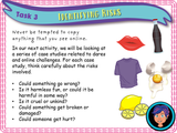 Year 5 - Risk, dares and online challenges