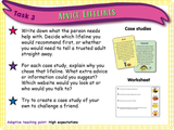 Year 5 - Asking for Help and Advice PSHE