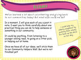 Year 3 - Community Responsibilities - Volunteering