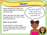 Sun safety - KS1 - Year 1