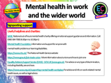 Mental Health Week 2024 - Mental Health in the Workplace PSHE Lesson