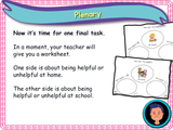 Being Helpful - KS1 - Year 1