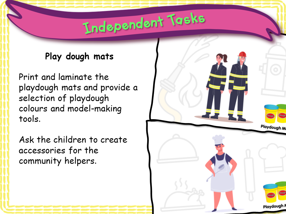 Community Time Eyfs New! Jobs and Community Helpers - EYFS/Reception – EC Publishing