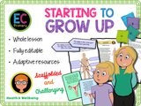 Growing up - an introduction to girls' puberty