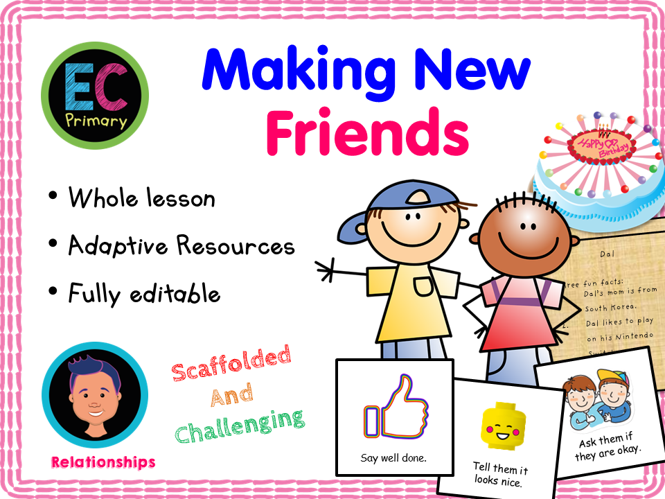 Year 2 Unit 3 - Positive Friendships (Relationships Education) – EC ...