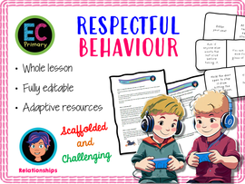 Year 3 - Respectful & Responsible Behaviour