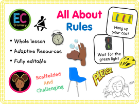 All About Rules - KS1 - Year 1