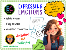 Feelings + Emotions KS2 PSHE