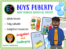 Year 5 - Boys' Puberty PSHE