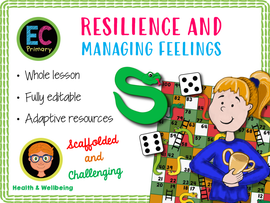 Year 3 - Resilience and managing feelings