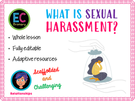 Sexual Harassment Introductory Lesson - Year 6