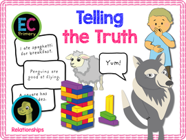 New! Telling the Truth - EYFS/Reception