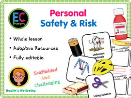 Safety and Risk - Playing Outdoors KS1/Year 2