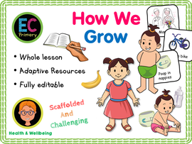 How We Grow - KS1 - Year 1