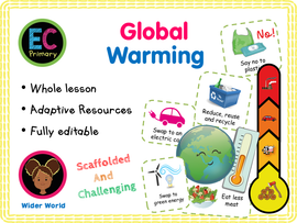 Climate change / global warming - KS1 - Year 1