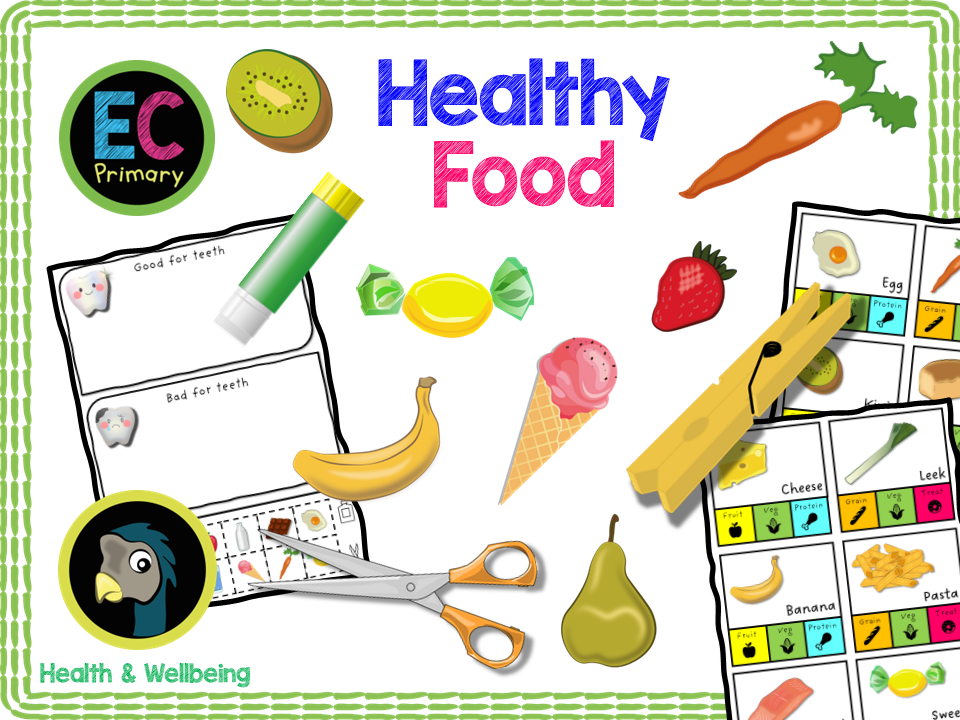 New! Healthy Food - EYFS/Reception