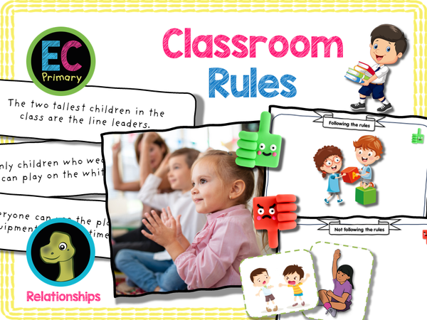 New! Classroom Rules - EYFS/Reception – EC Publishing