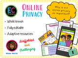 Internet Safety PSHE - Online Privacy and Personal Data